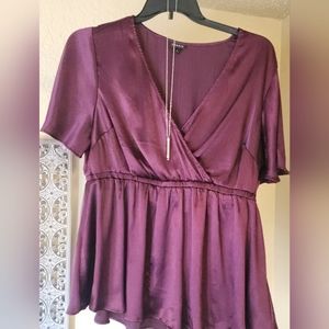 Torrid Purple blouse